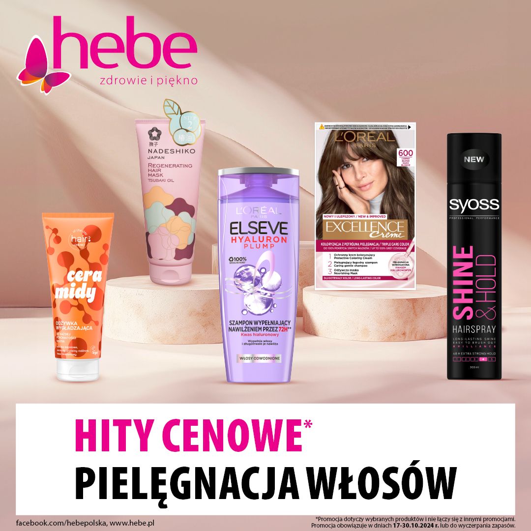 PIELĘGNACJA WŁOSÓW- HITY CENOWE