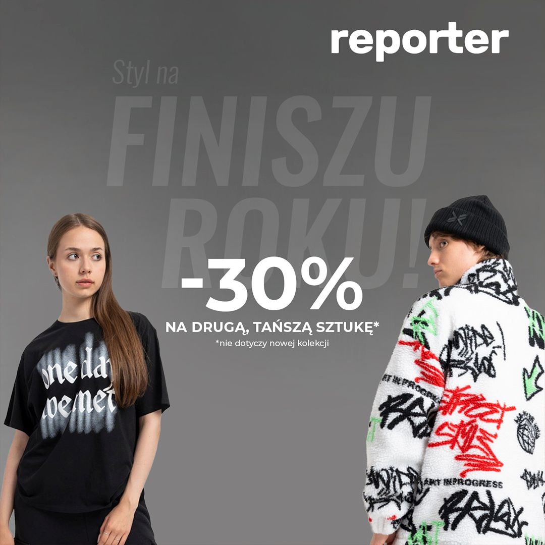 30% na drugą, tańszą rzecz