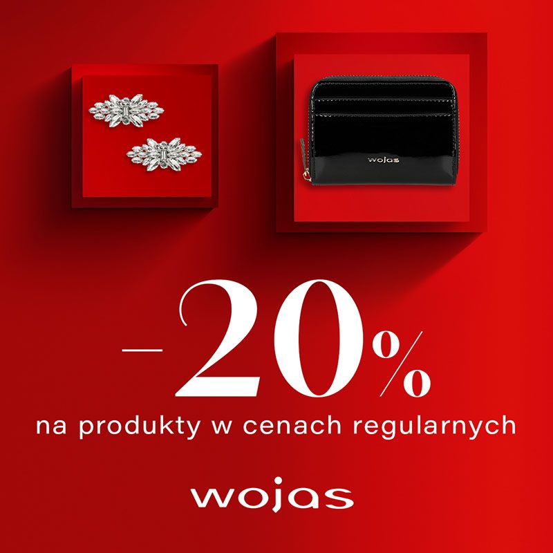 -20% na produkty w cenach regularnych