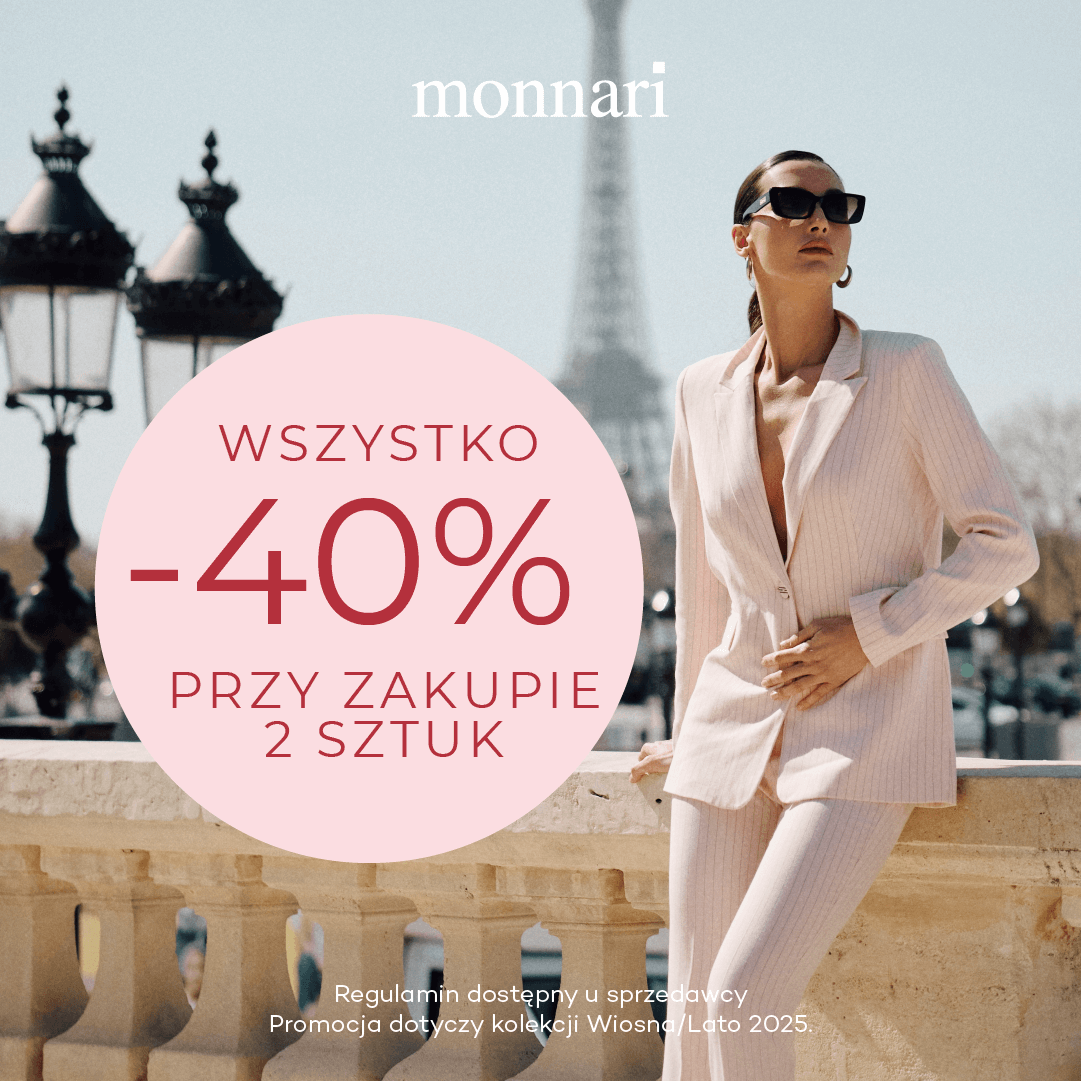 Wszystko -40% w Monnari!
