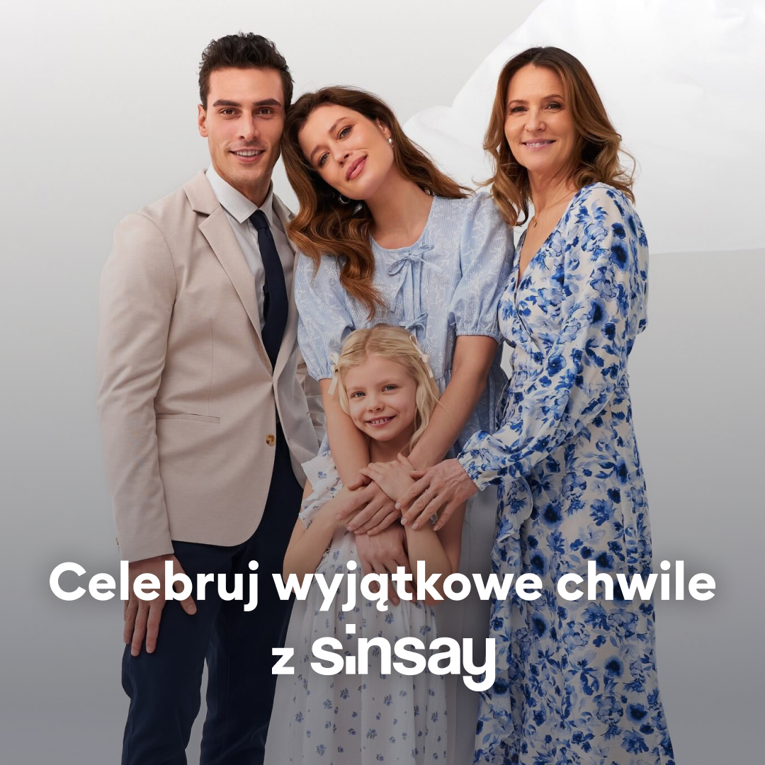 Celebruj wyjątkowe chwile z Sinsay!