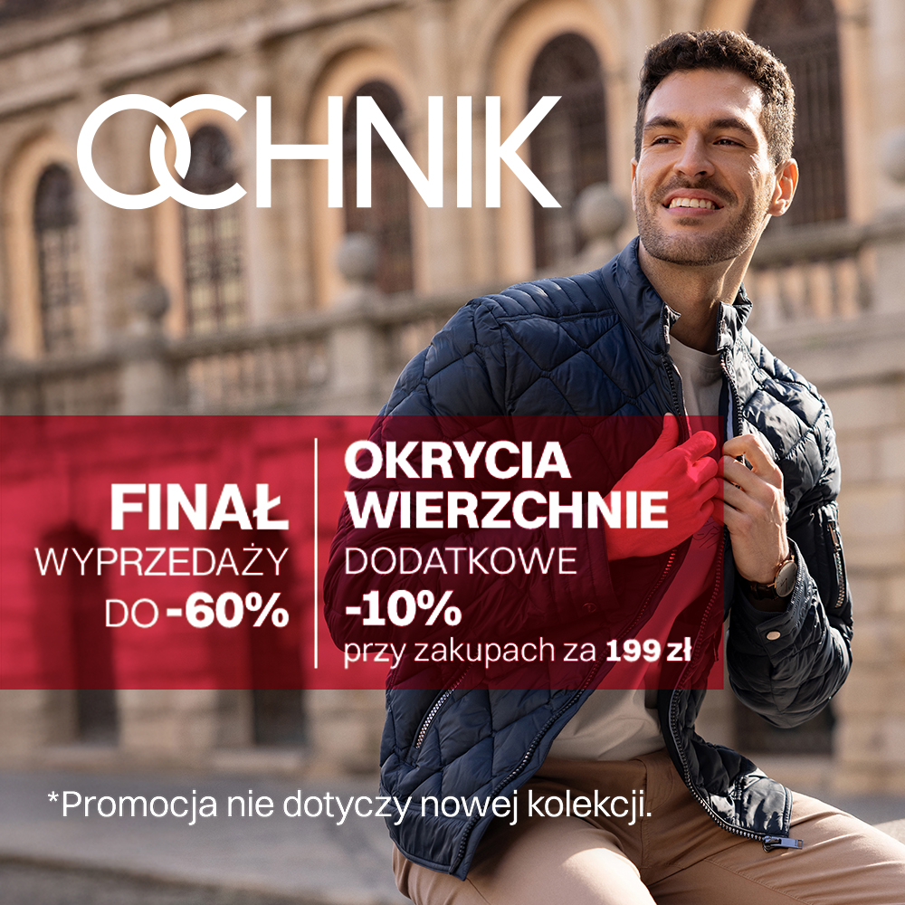 Finał wyprzedaży w salonie Ochnik!