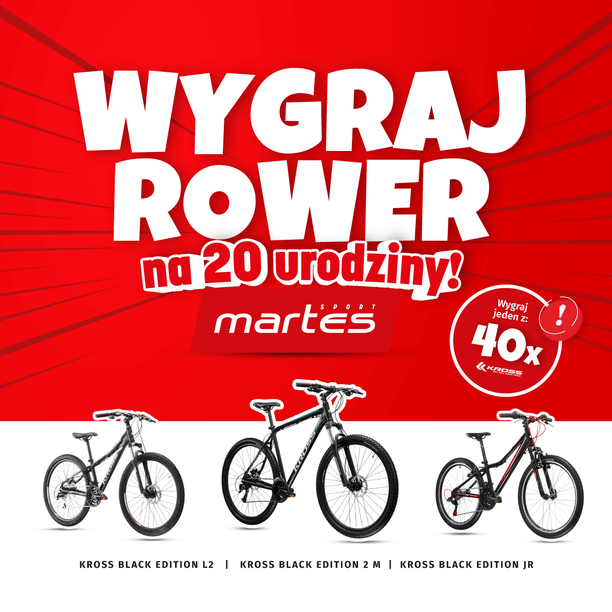 Wygraj rower!