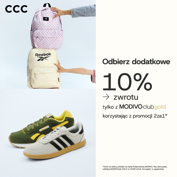 Zgarnij 10% cashbacku w CCC! 