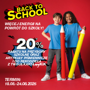 -20% na powrót do szkoły!