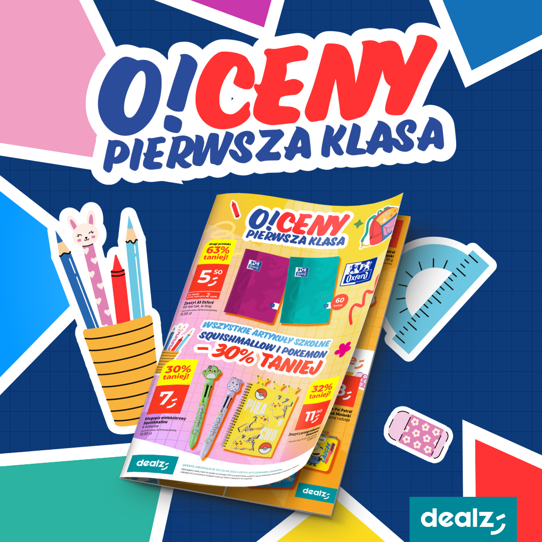 O! Ceny pierwsza klasa w Dealz!
