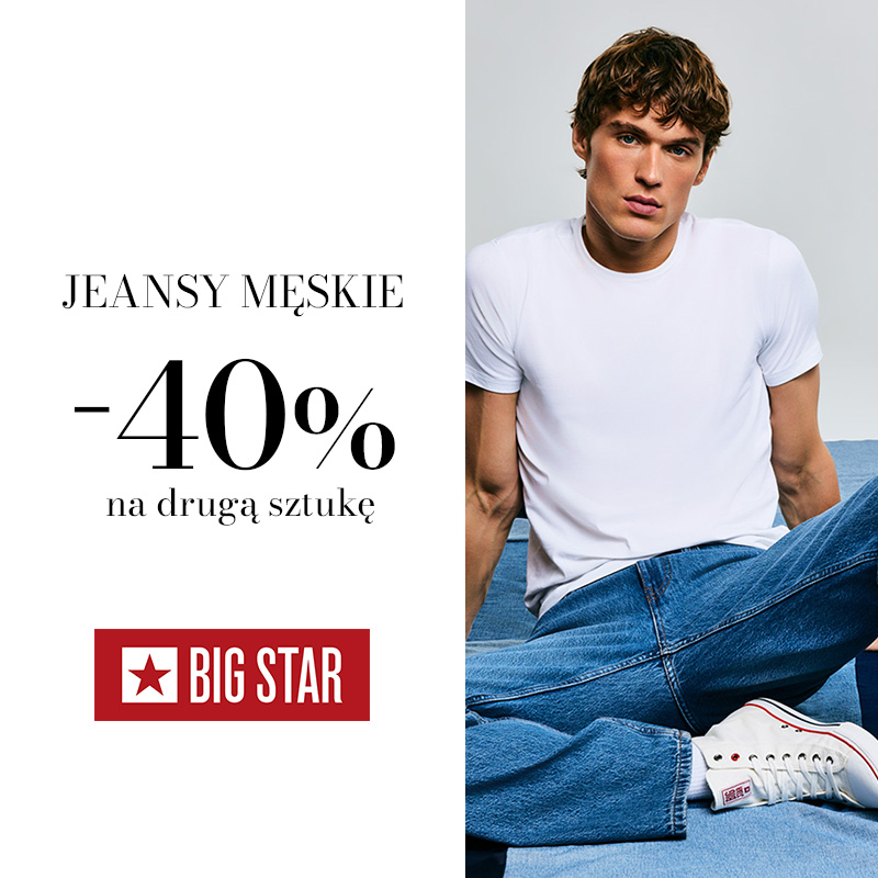 -40% NA DRUGĄ PARĘ SPODNI!