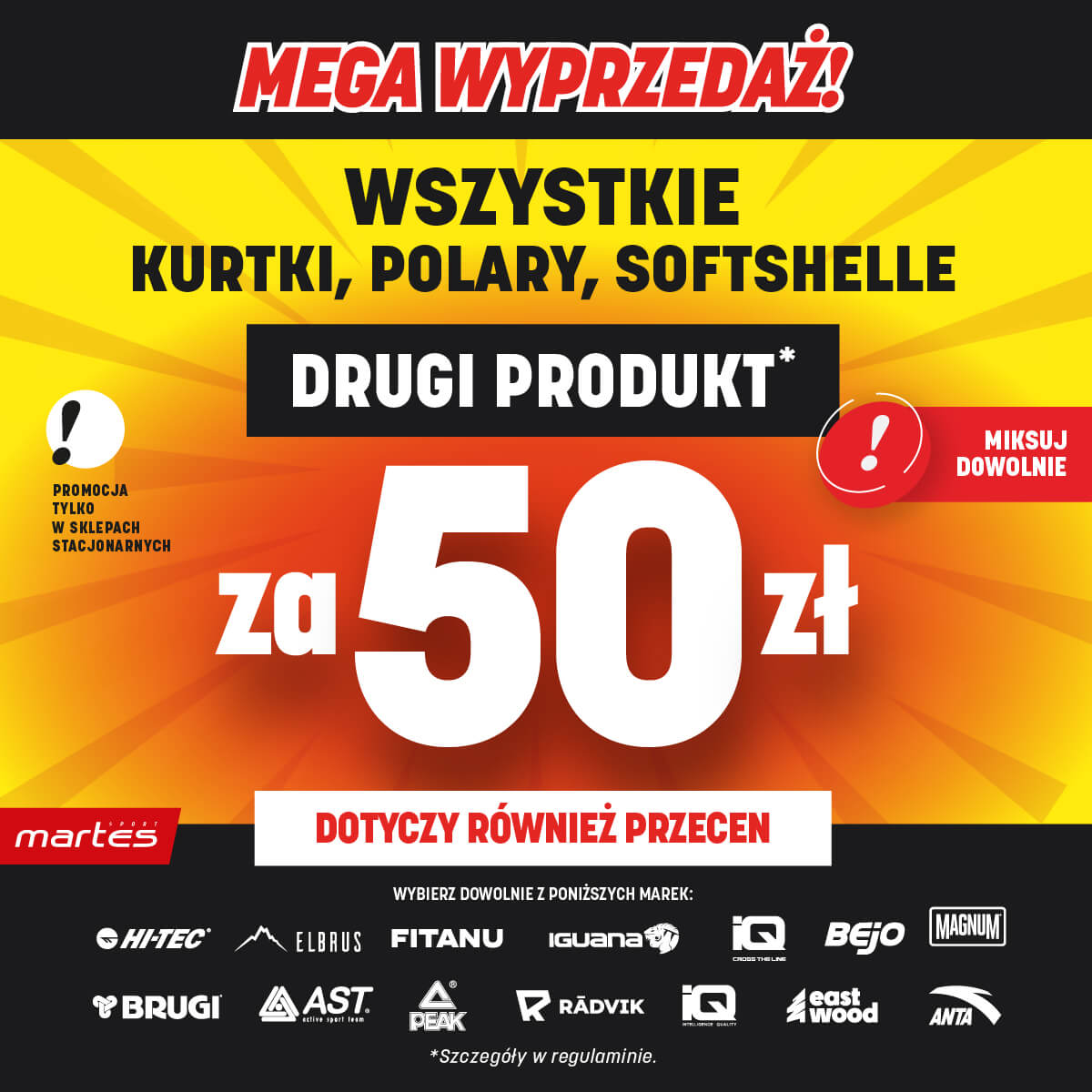 WYPRZEDAŻ NA KURTKI, POLARY I SOFTSHELLE
