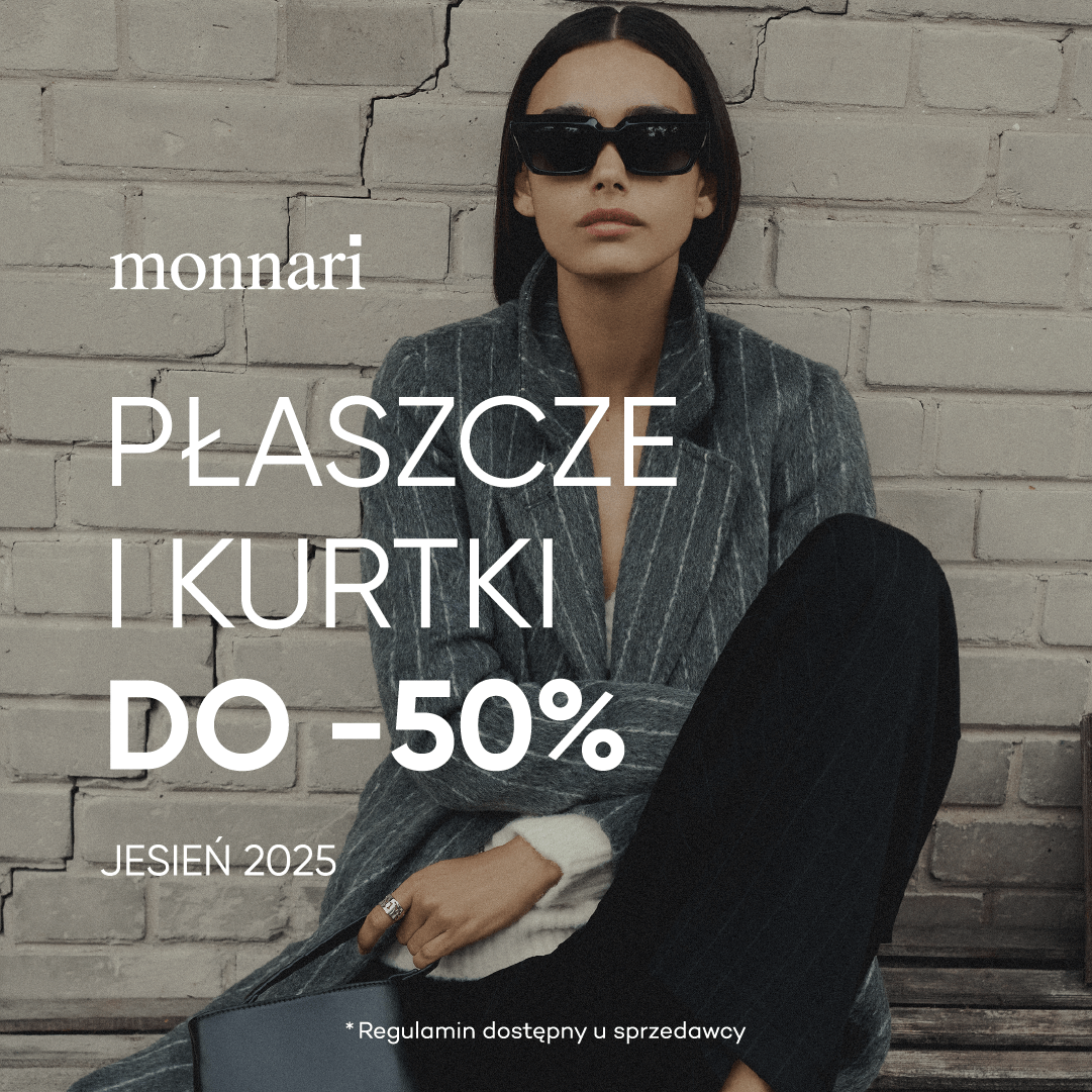 Płaszcze i kurtki teraz aż do -50% taniej!