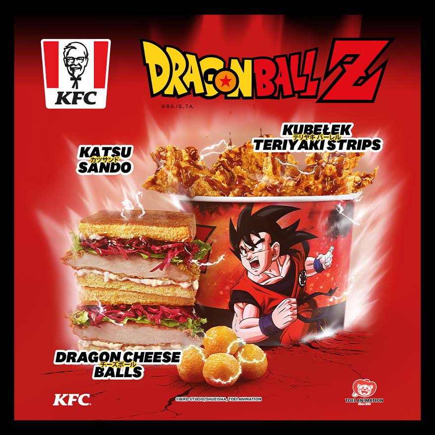 Nowa oferta KFC x Dragon Ball!