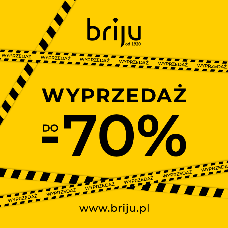 Wyprzedaż do -70% w Brjiu!
