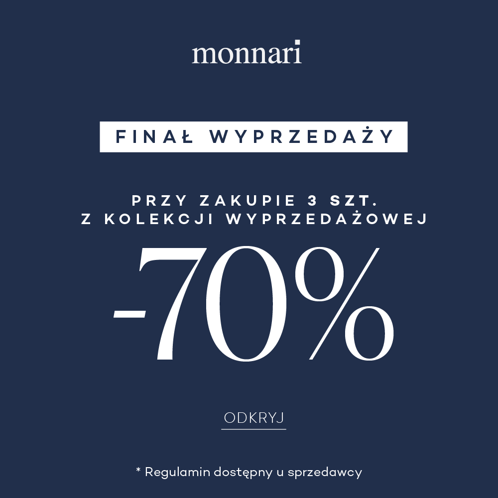 Finał wyprzedaży w Monnari!