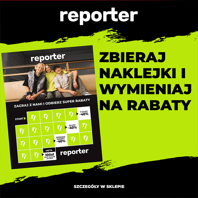 Promocja w Reporter!