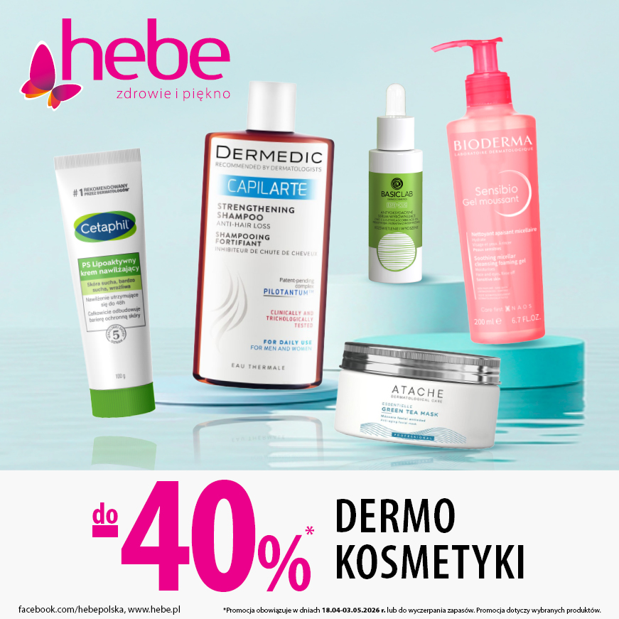 DERMOKOSMETYKI DO -40%
