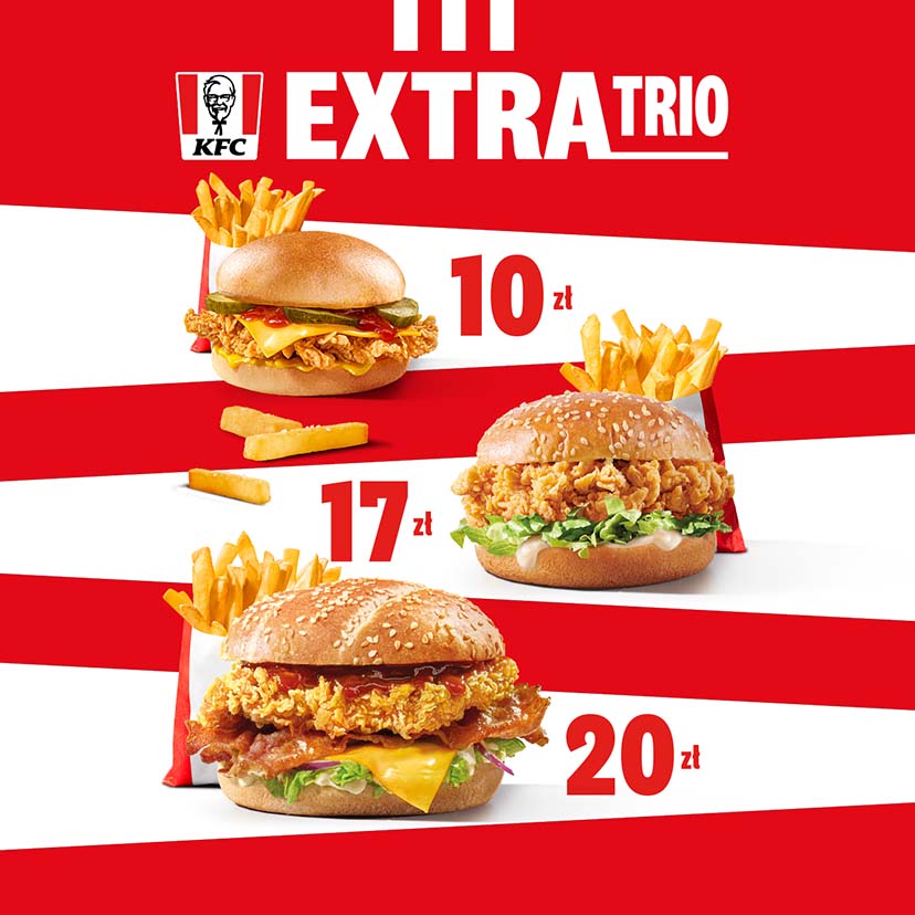 Extra Trio w KFC!