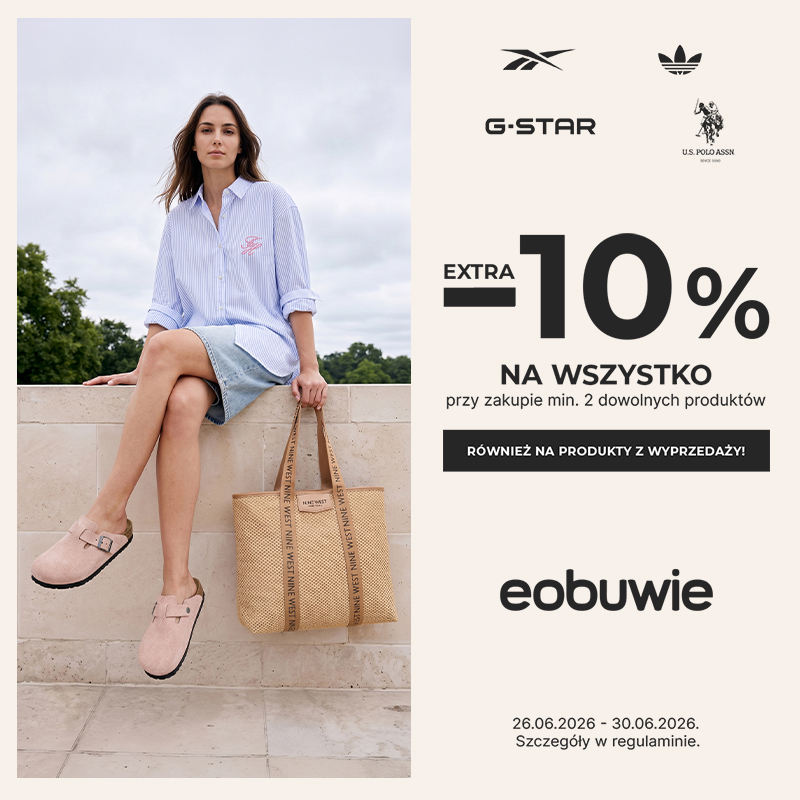 EXTRA -10% w eobuwie!