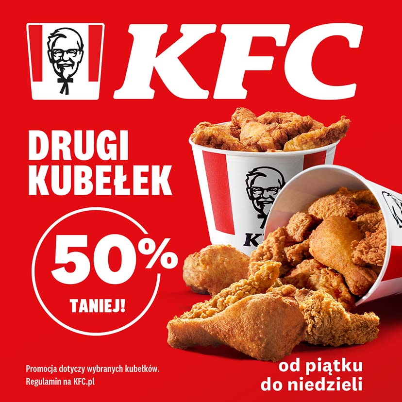 Drugi Kubełek 50% taniej!