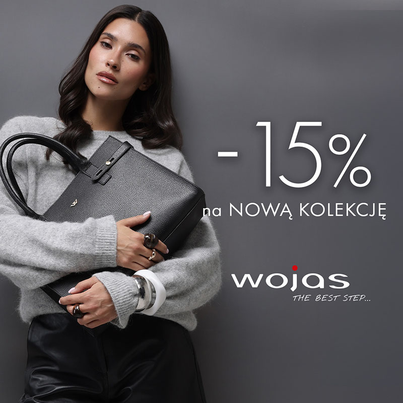 – 15% na nową kolekcję!